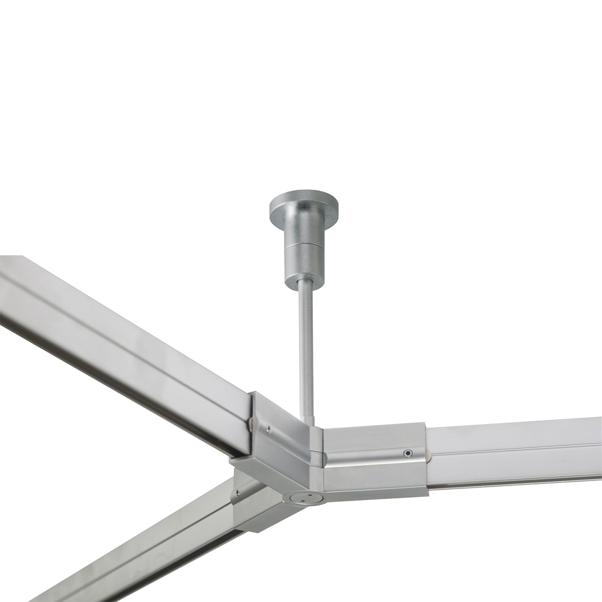 conductive, 10 cm, matt chrome