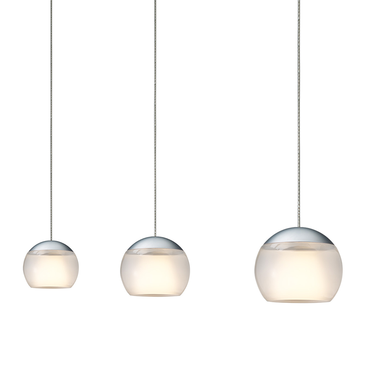 Chrome matt / satin finish