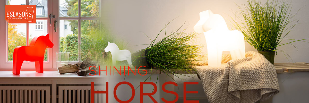 Kategoriebanner Marke 8 seasons design shining horse