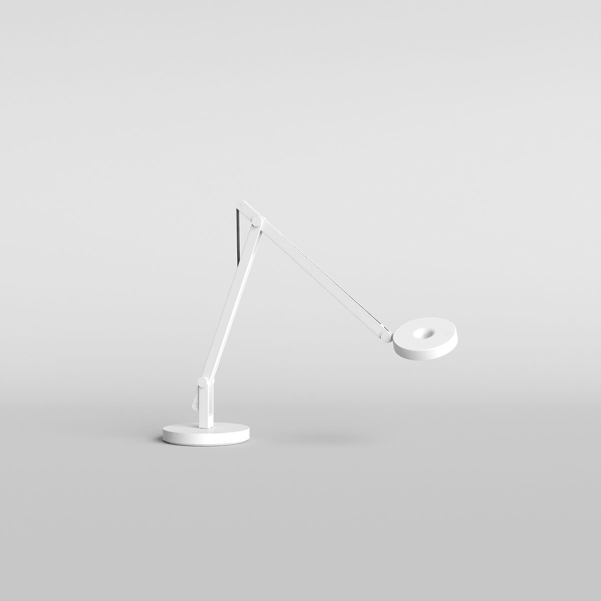 white matt, textile cable: black