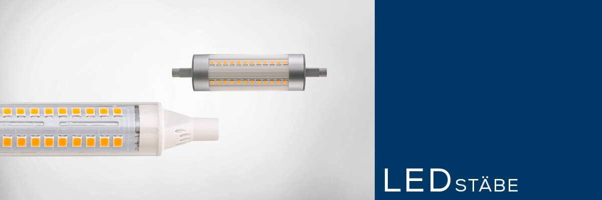 Kategoriebanner Leuchtmittel LED Stäbe