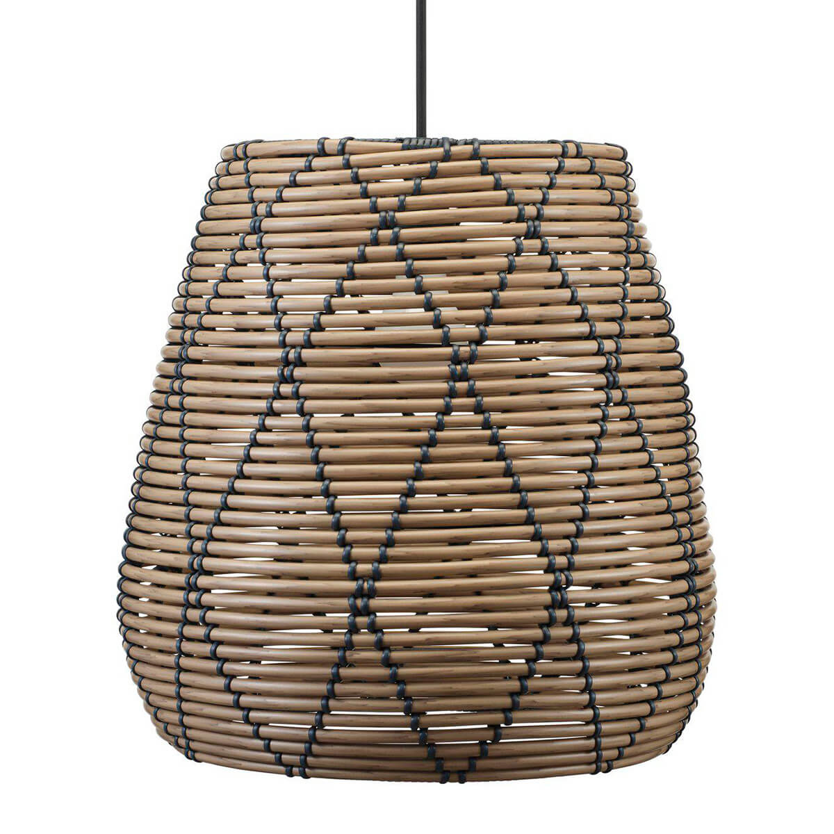 Ø: 38 cm, natural / black