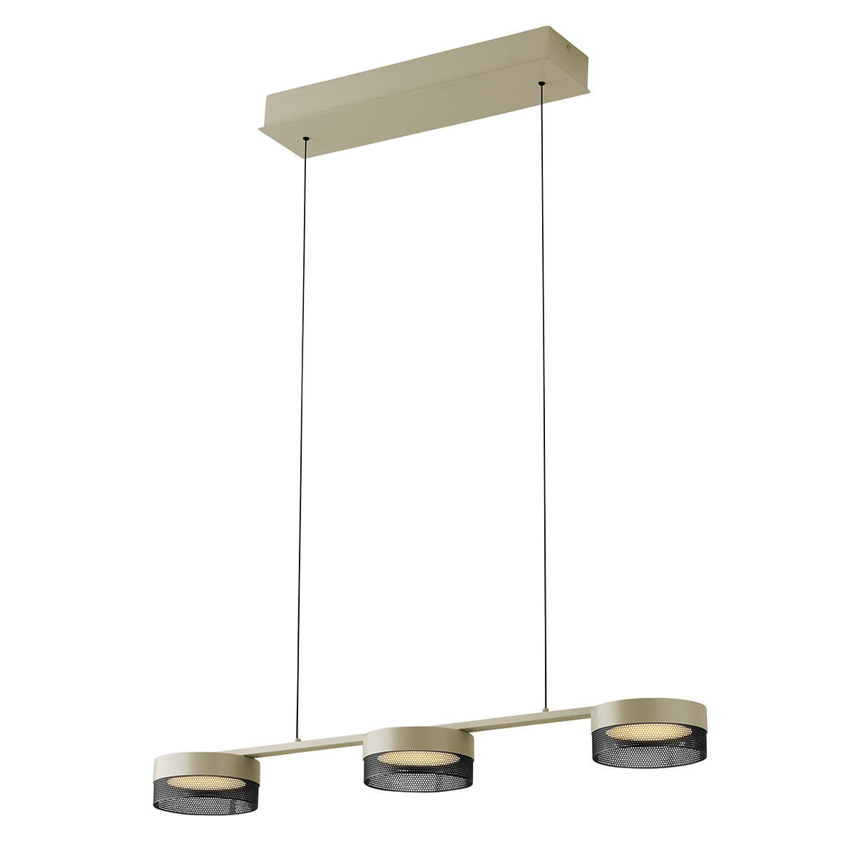 Mesh LED Pendelleuchte, 3-flg.