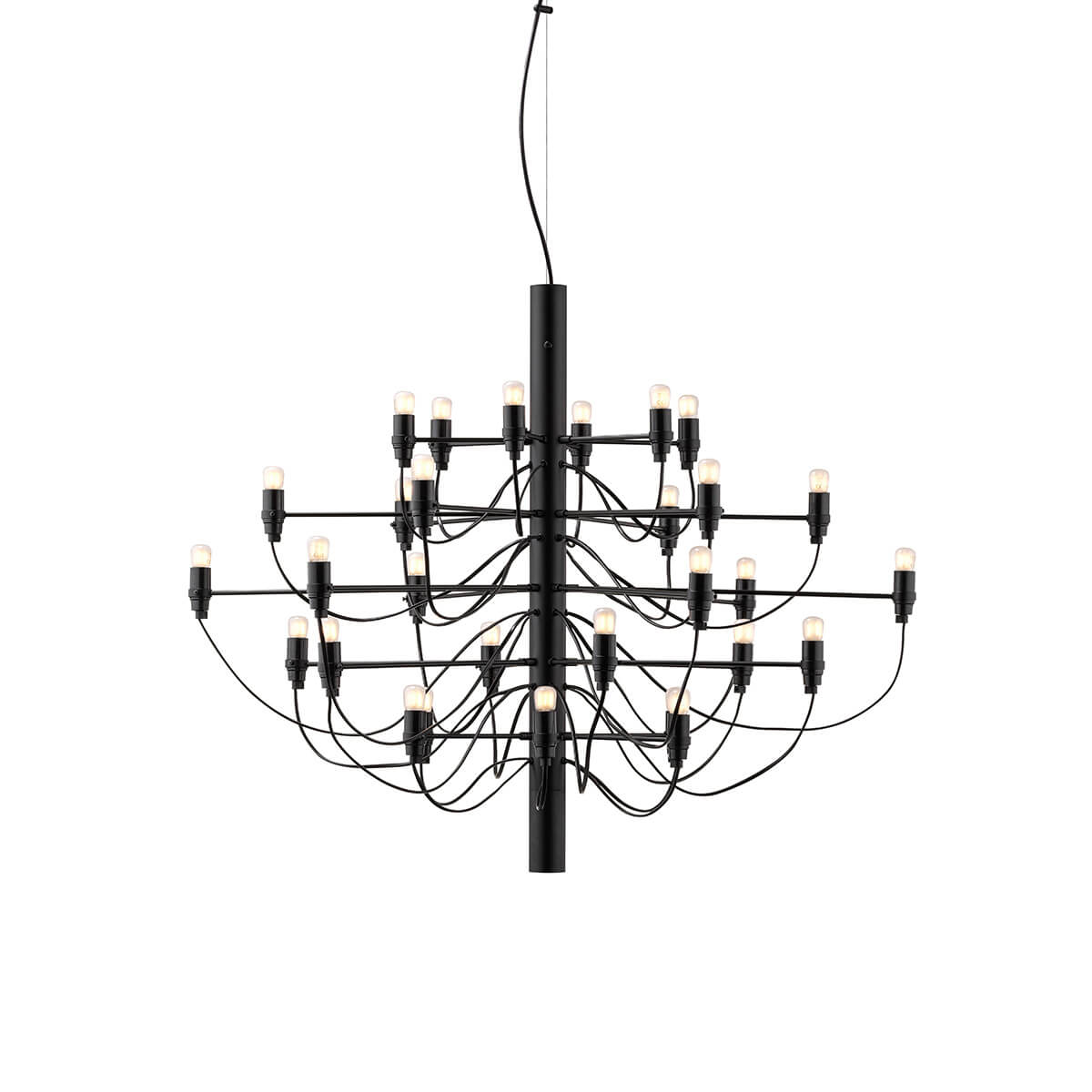 inkl. LED 2700 K frosted, schwarz matt