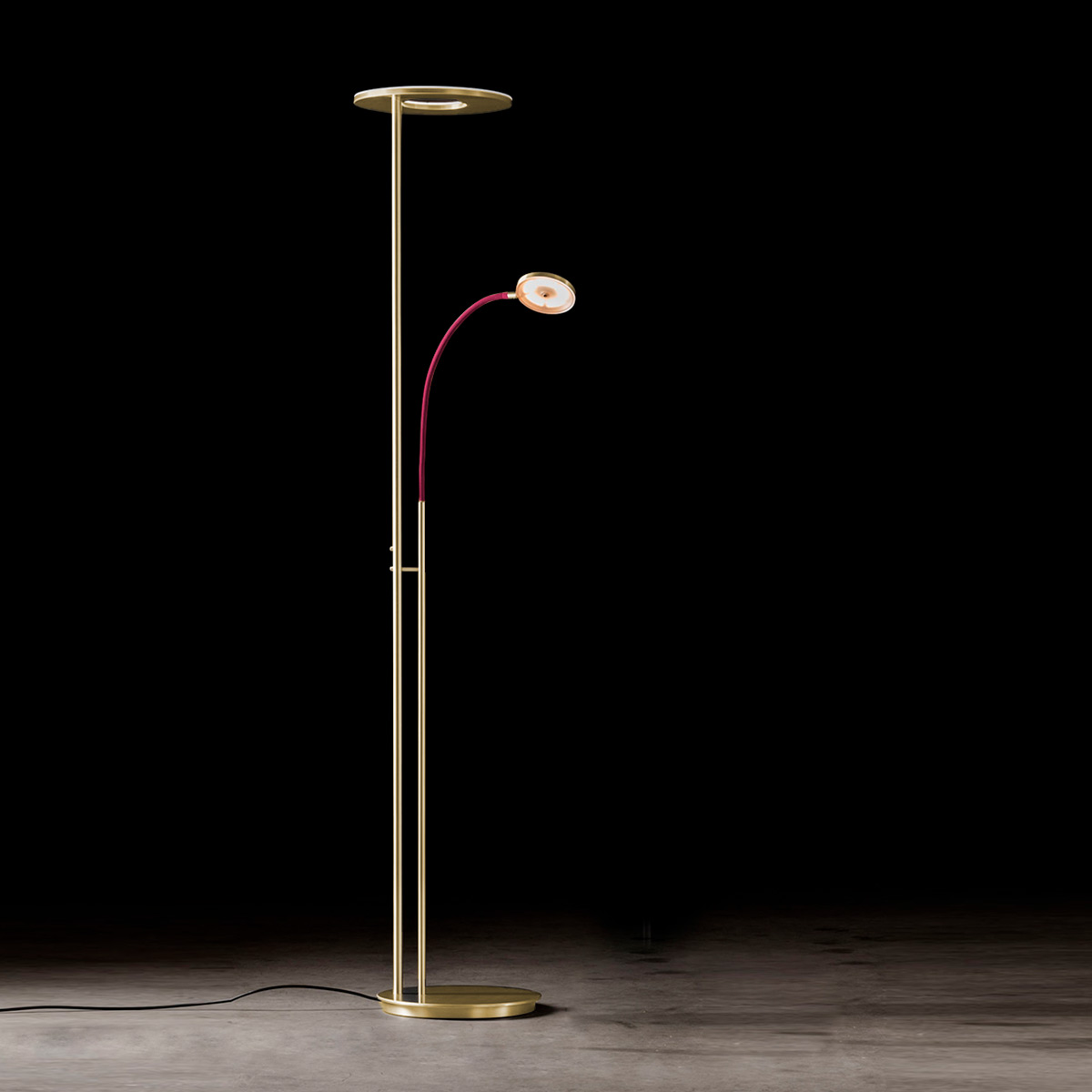 Eloxal Messing / rot