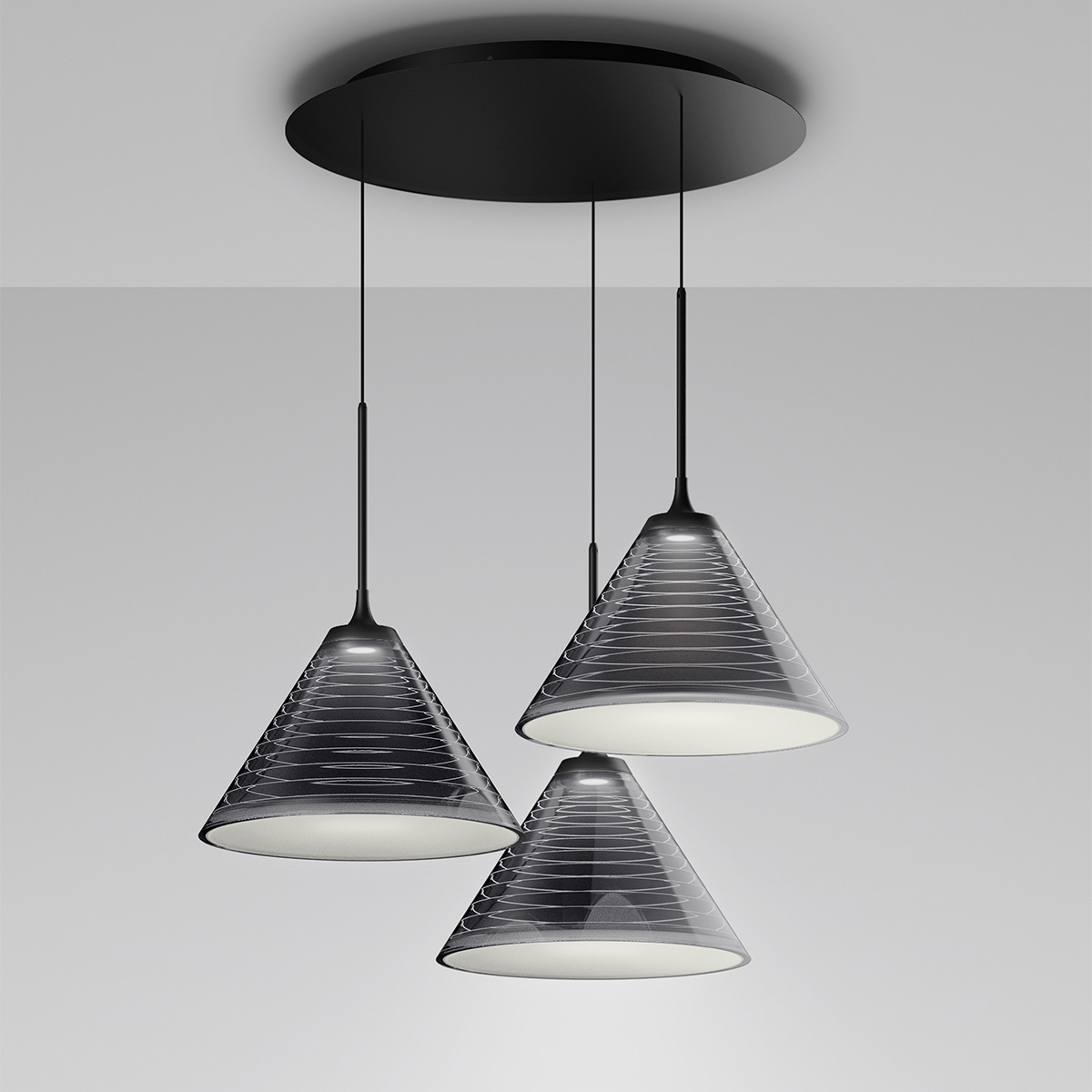 Look at Me 35 Cluster LED Sospensione, App-kompatibel