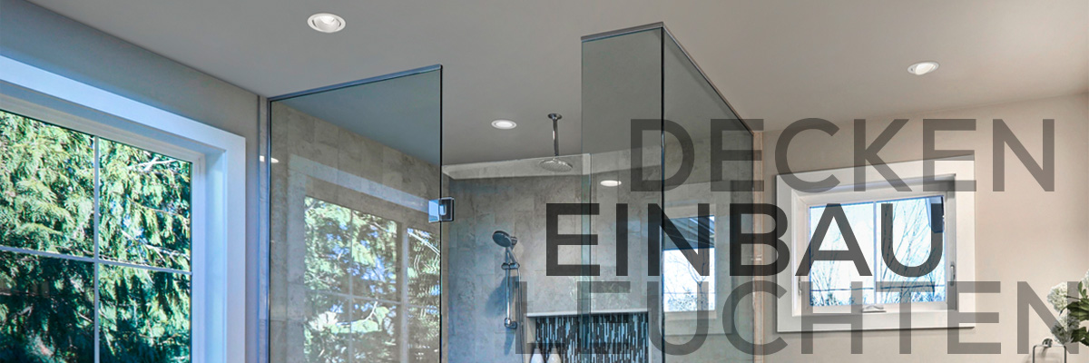 Kategoriebanner Deckeneinbauleuchten