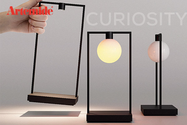Kategoriebanner Marke Artemide Curiosity