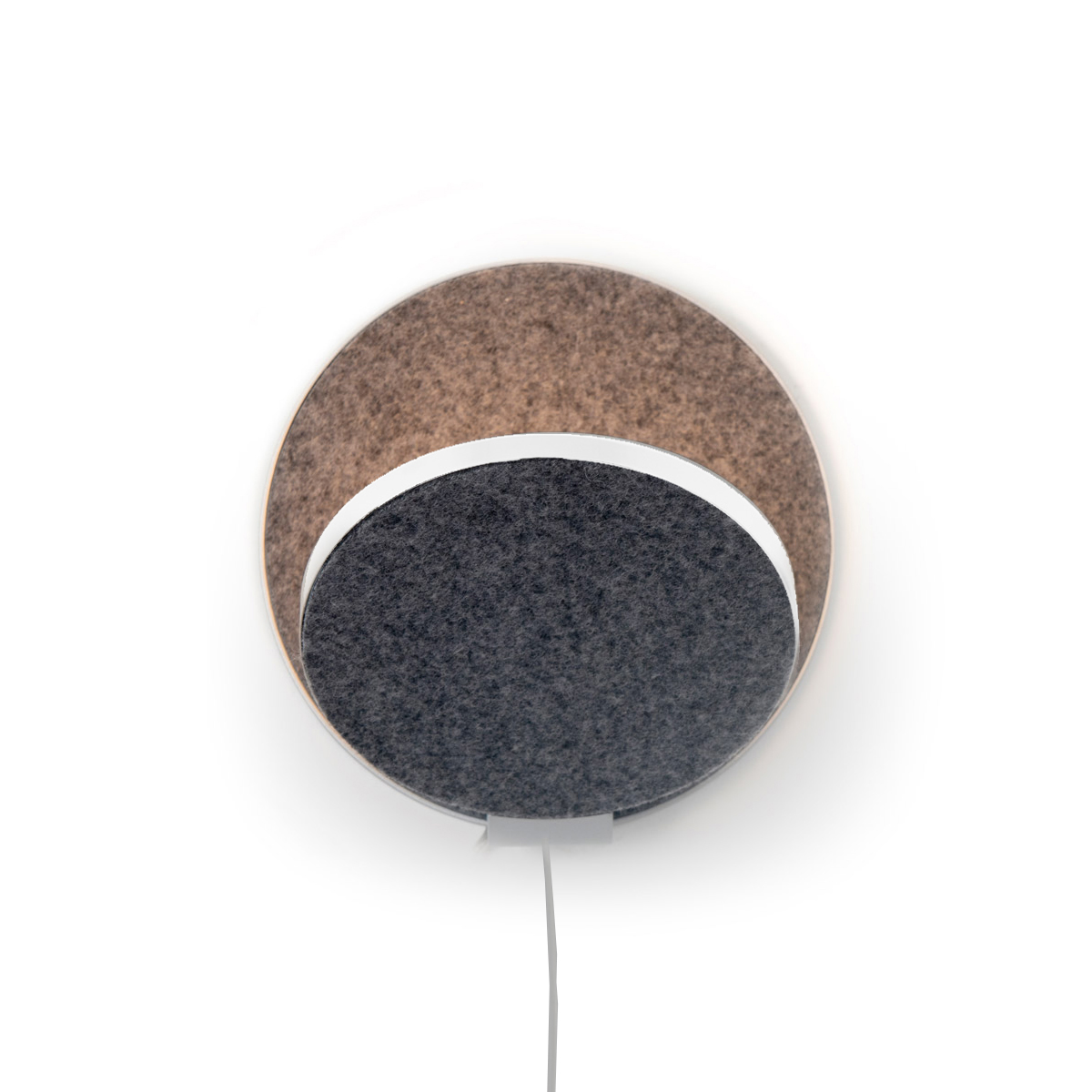 Front: Oxford gray felt