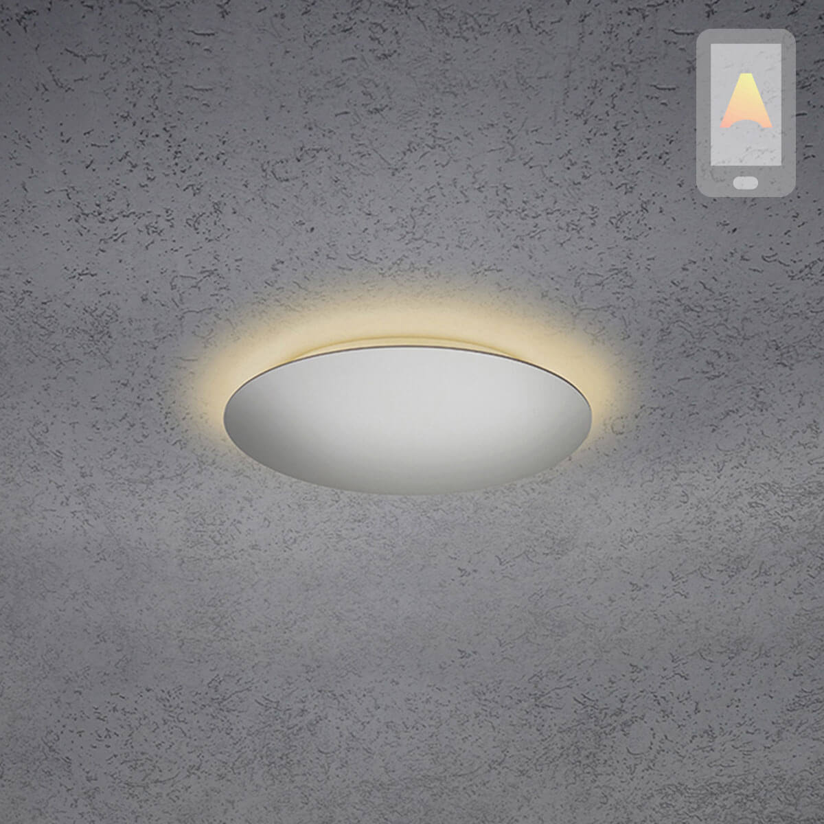 Blade LED Wand- / Deckenleuchte, Ø: 34 cm, mit Casambi-Modul