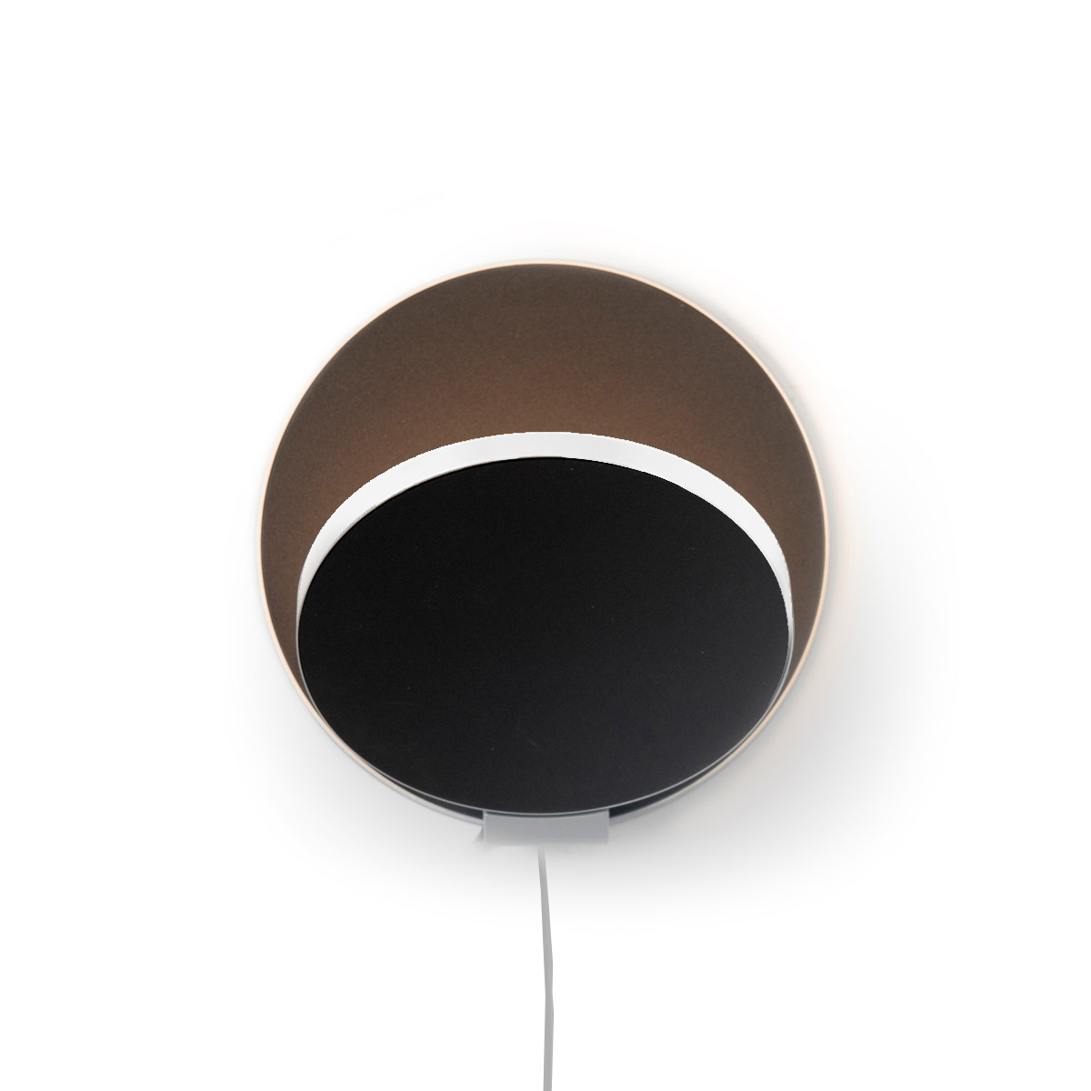 Front: black metallic