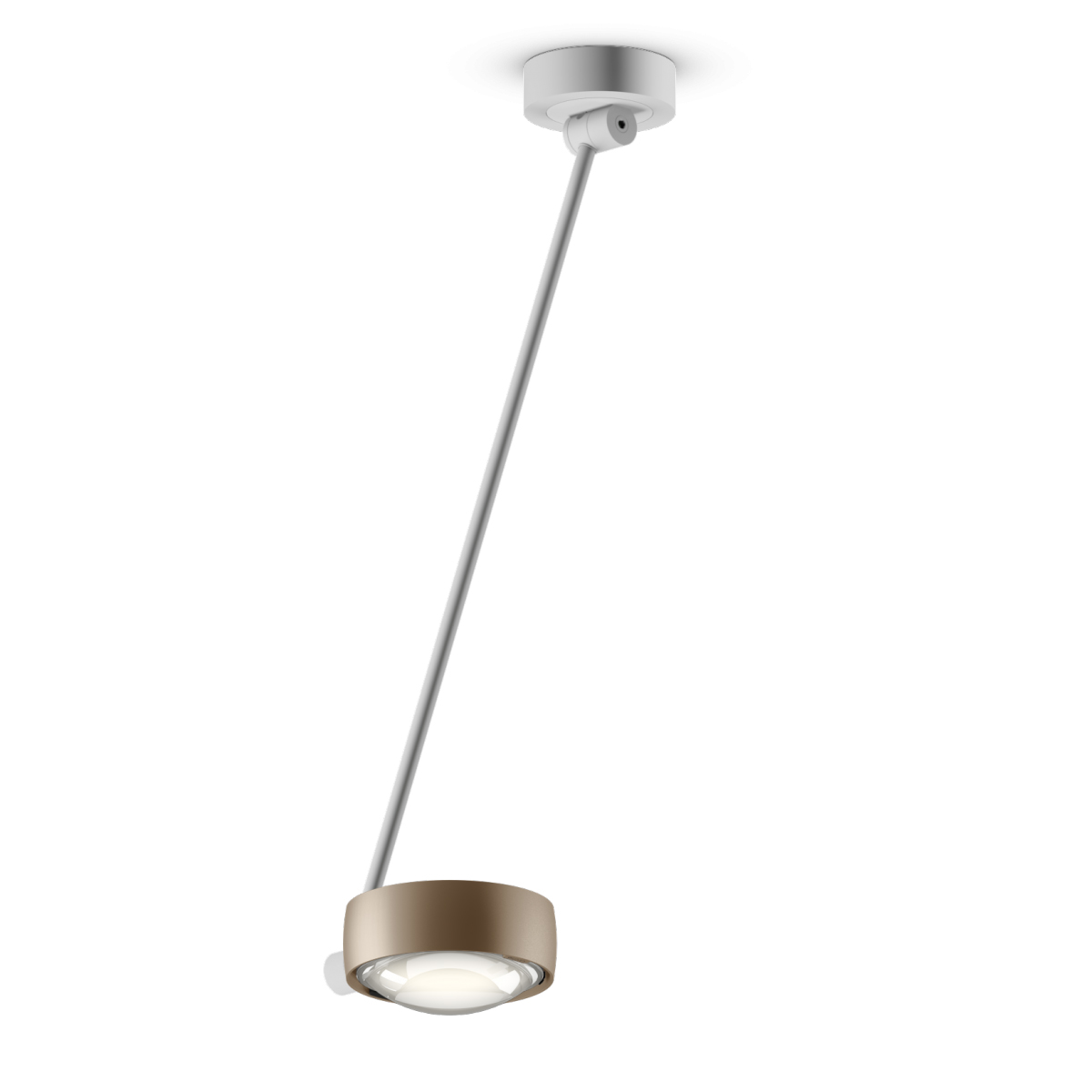 gold matt / white matt