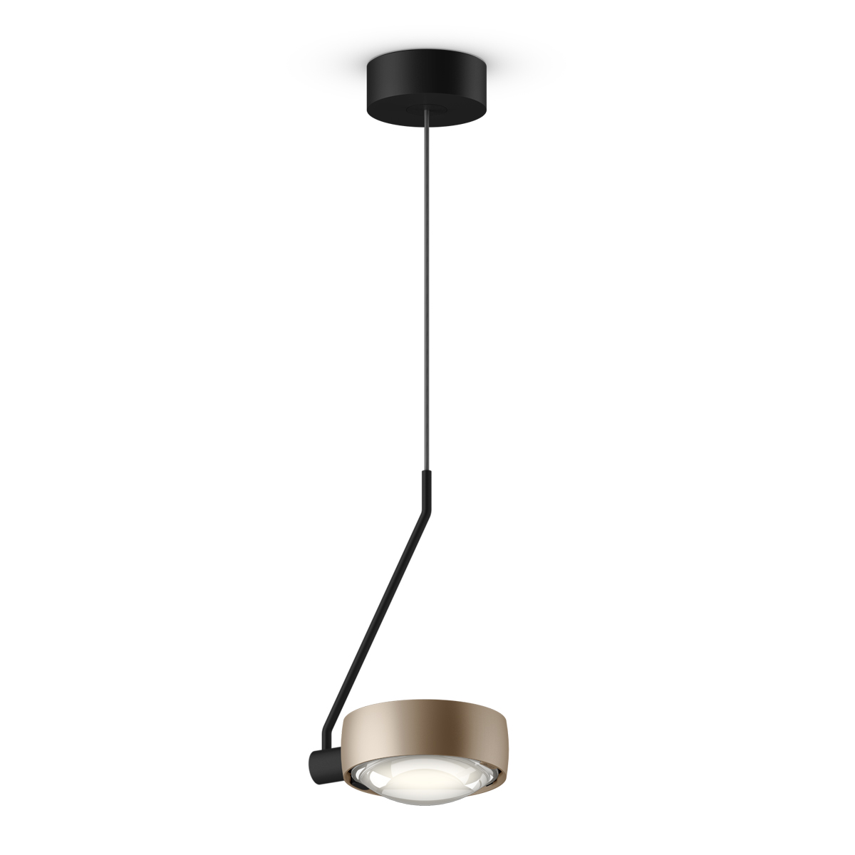 gold matt / black matt