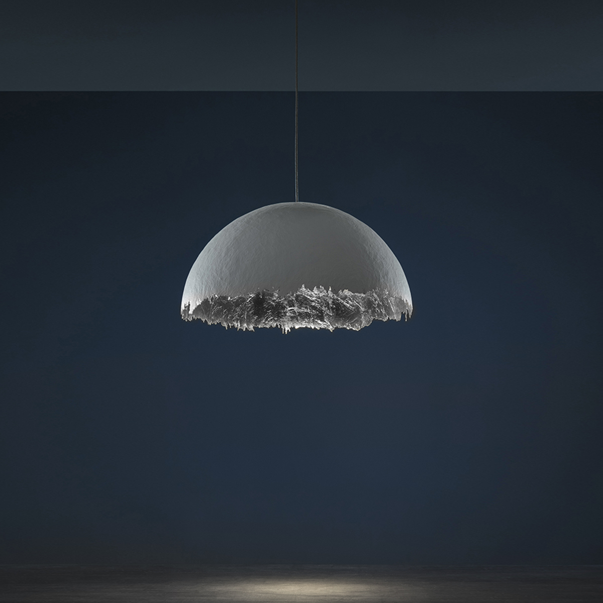 Ø: 60 cm, shade: white / silver