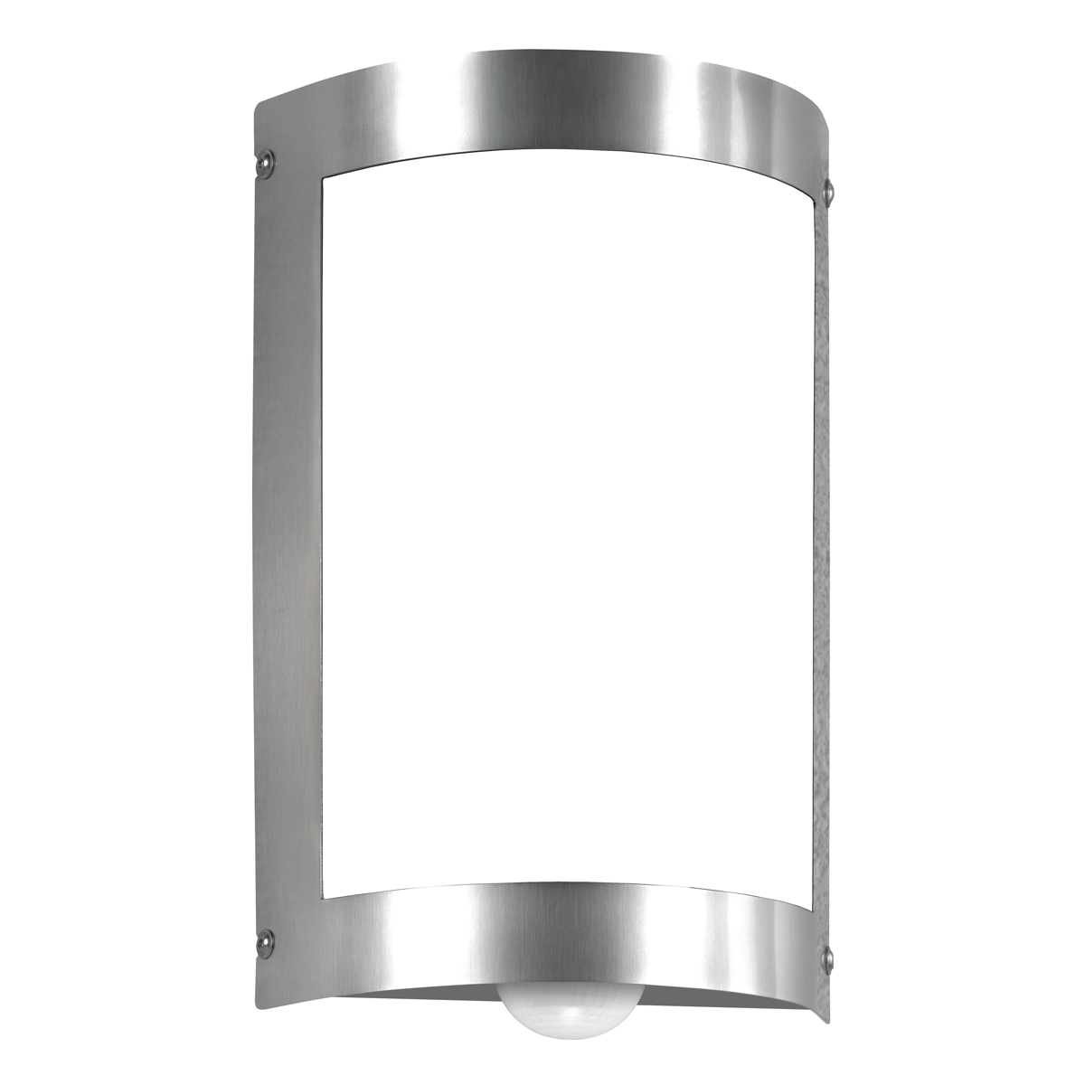 Stainless steel, with motion detector