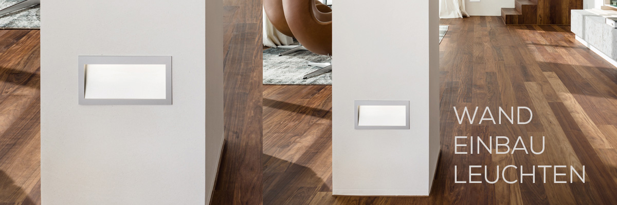 Kategoriebanner gewerbliche Wandeinbauleuchten