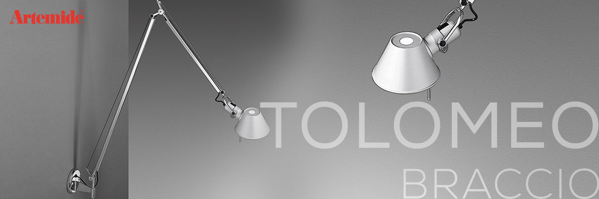 Kategoriebanner Marke Artemide Tolomeo Braccio