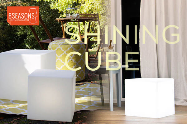 Kategoriebanner Marke 8 sesaons design shining cube