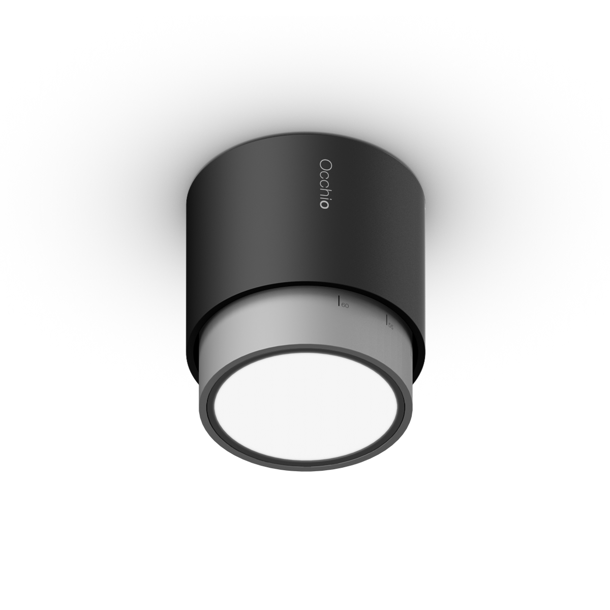 black matt, lens: chrome matt