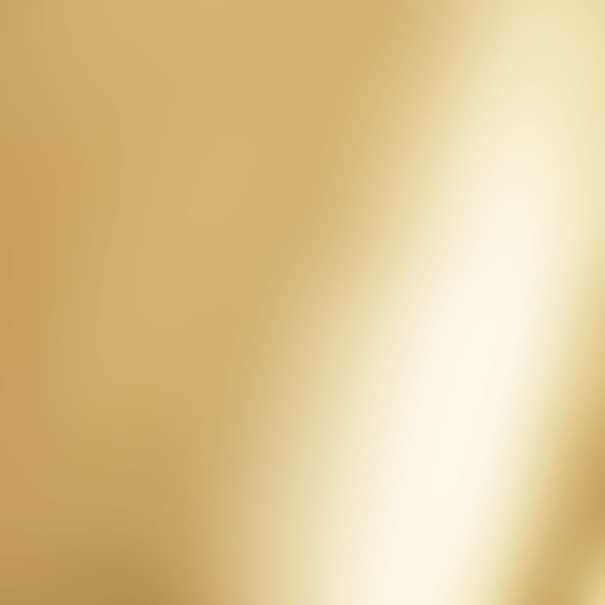 Gold satiniert, Sockel: schwarz