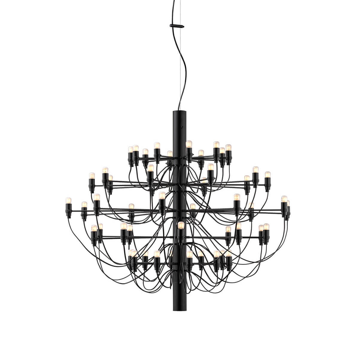 inkl. LED 2700 K frosted, schwarz matt