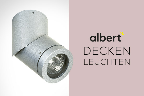 Kategoriebanner Marke Albert  Deckenleuchten