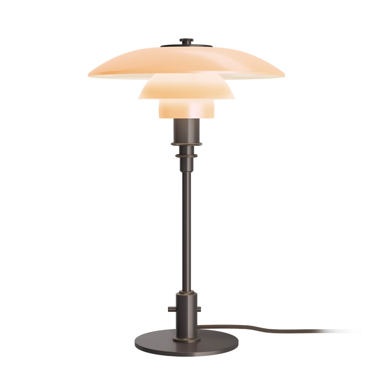 PH 3/2 Dusty Terracotta Tischleuchte Limited Edition