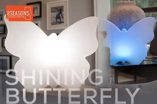 Kategoriebanner Marke 8 sesaons design shining butterfly