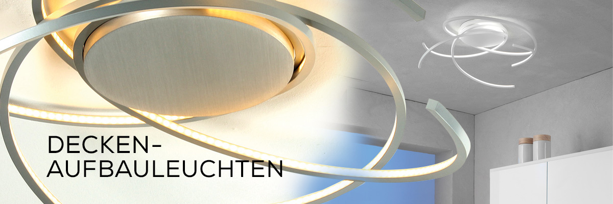 Kategoriebanner Deckenaufbauleuchten