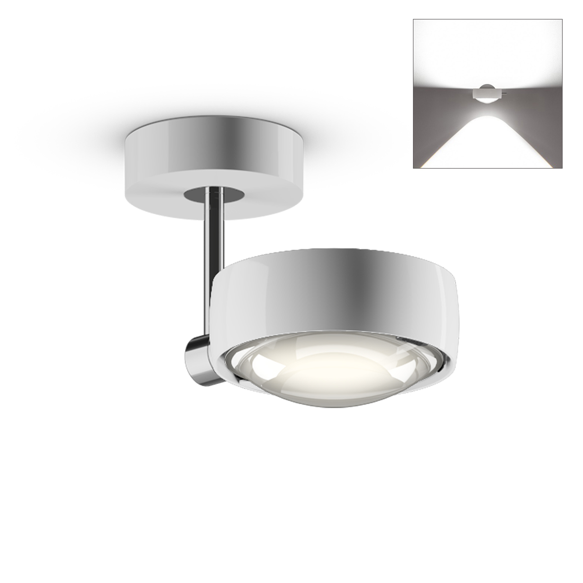 Sento E faro up LED Deckenleuchte, 2700 K, 10 cm