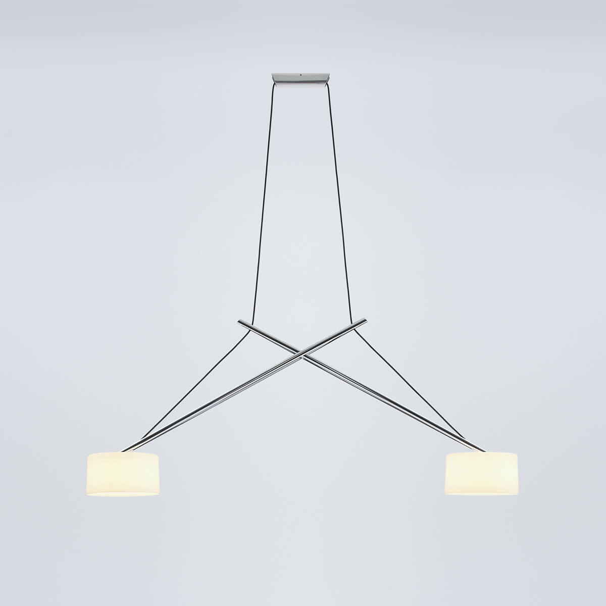 Chrome, shades: real glass