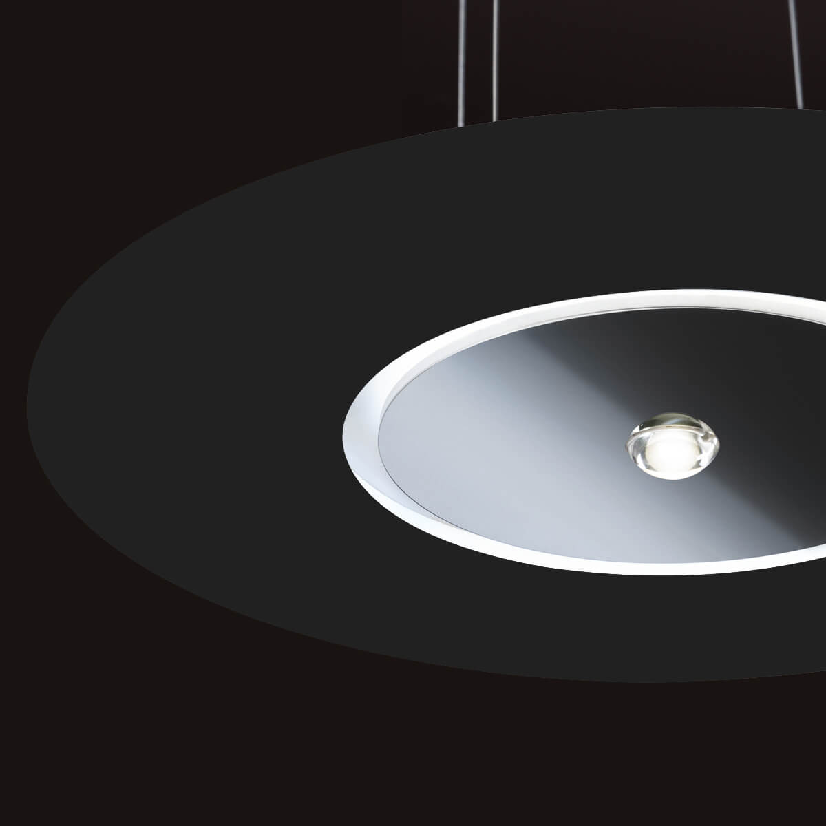 black matt / polished stainless steel