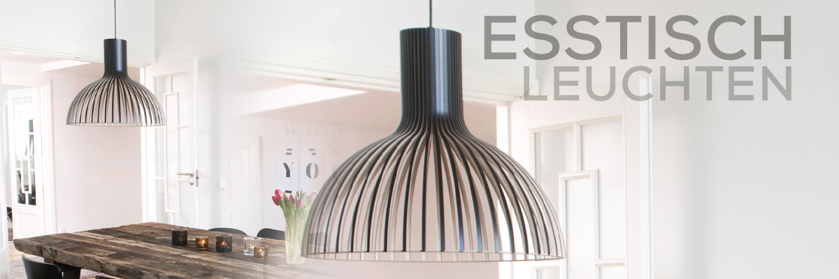 Design-Pendelleuchte zur stilvollen Esstisch-Beleuchtung in Esszimmer und Küche