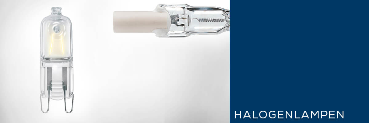Kategoriebanner Leuchtmittel Halogenlampen