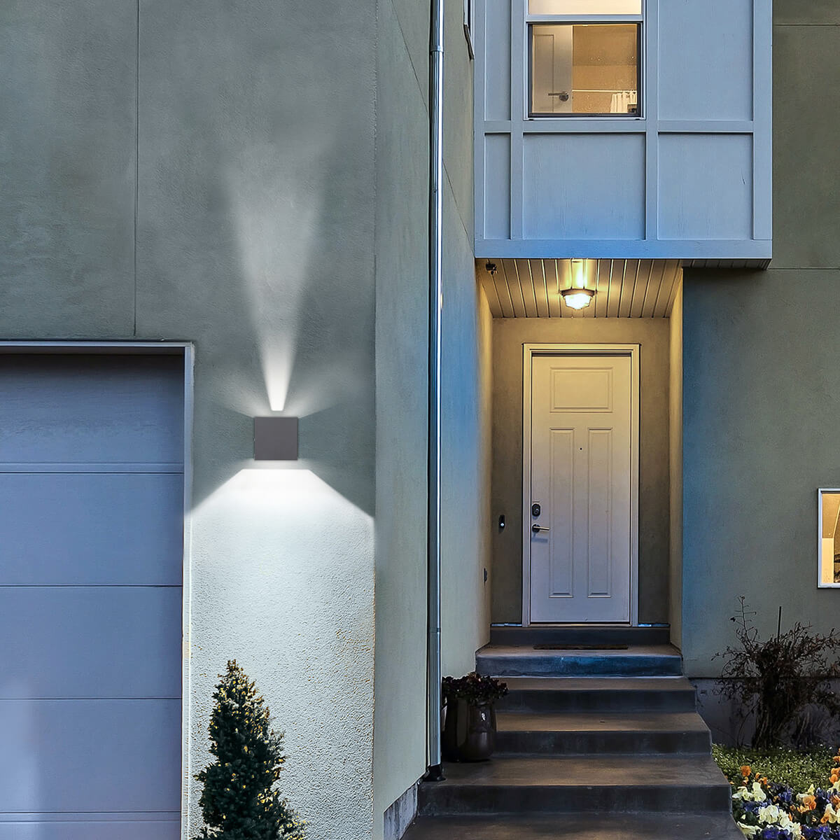 CMD Leuchten 9032/9033 Up & Down LED Wandleuchte, anthrazit