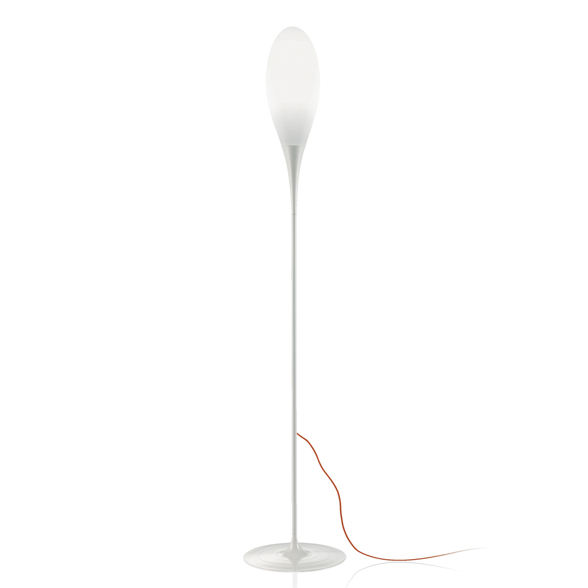 white, with base plate