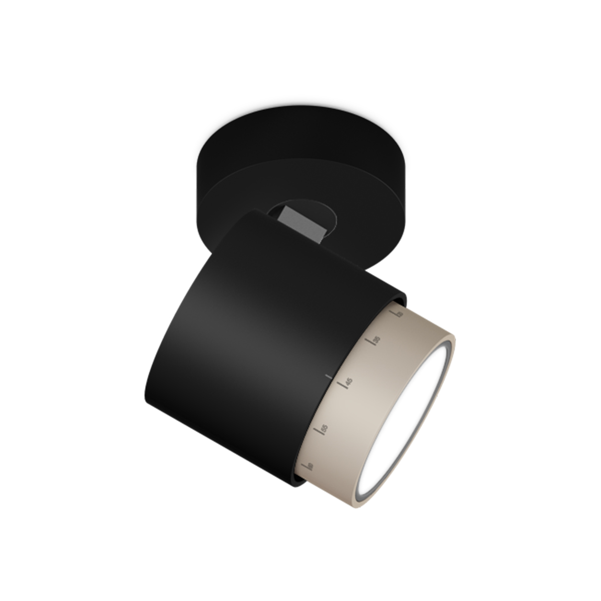 black matt, lens: gold matt