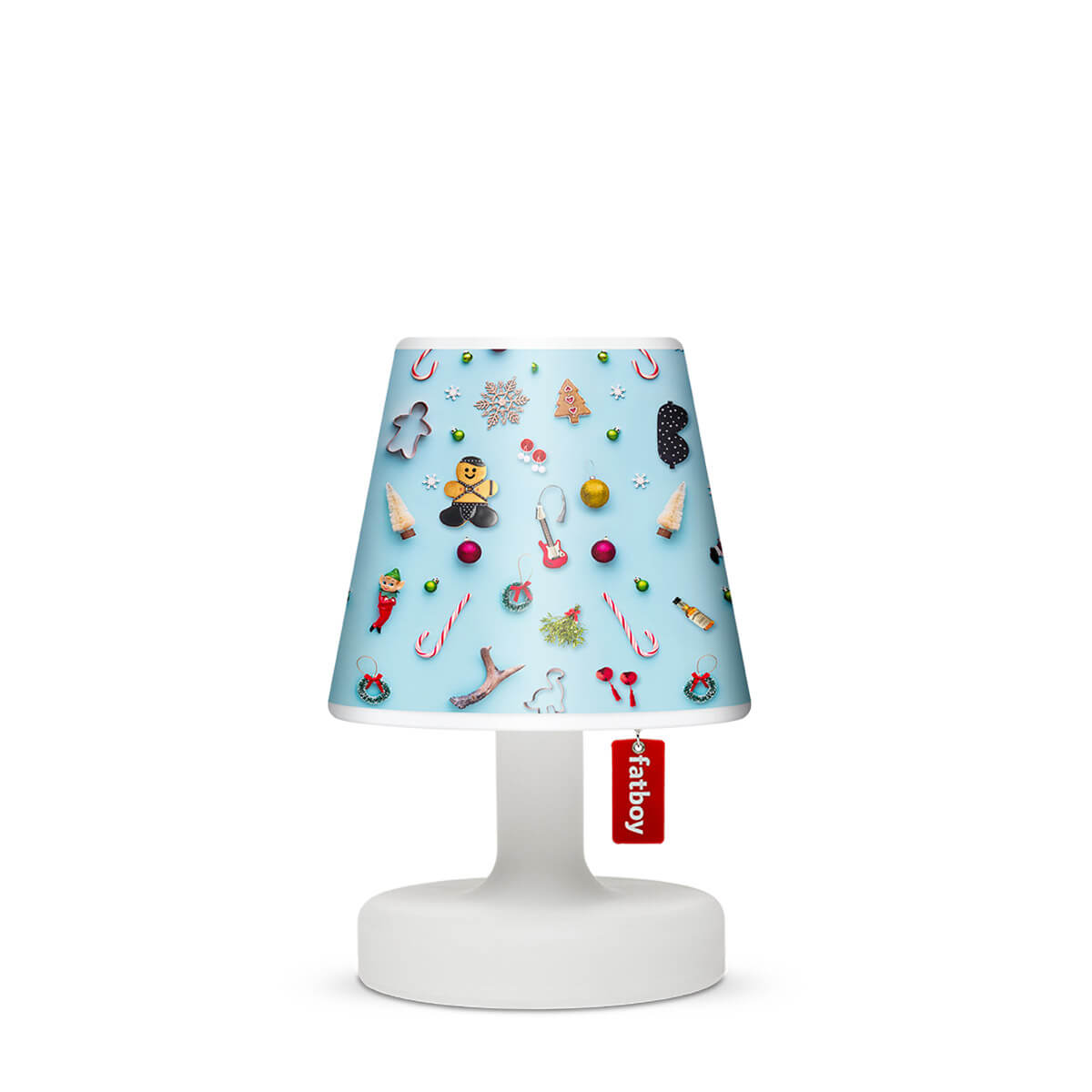 Edison the Petit LED Akkuleuchte mit X-mas Cooper Cappie Candyman