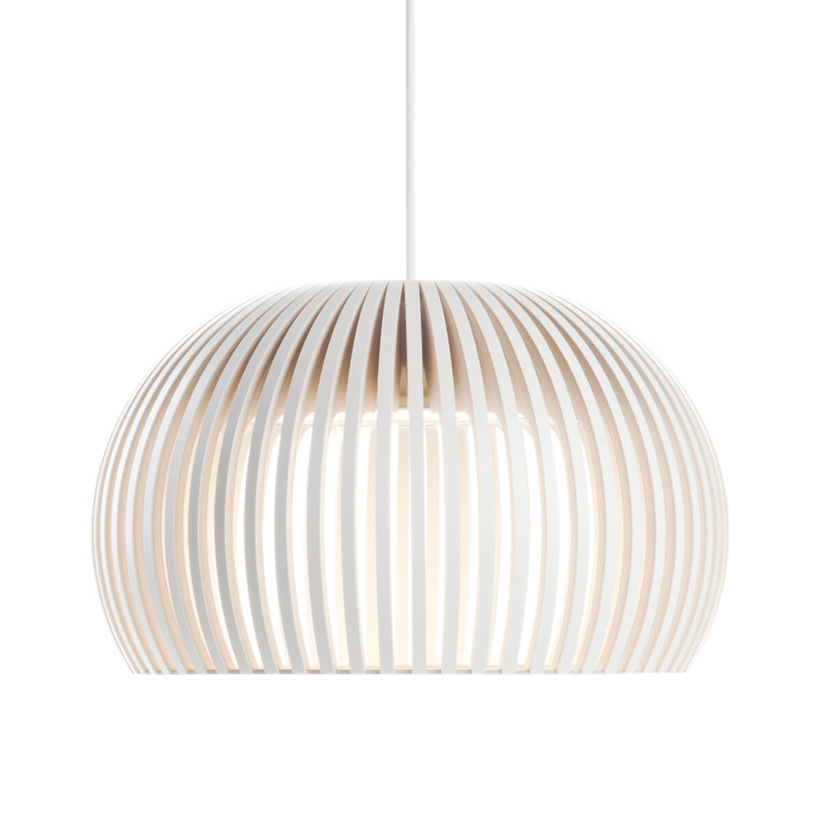 white laminated, cable: white