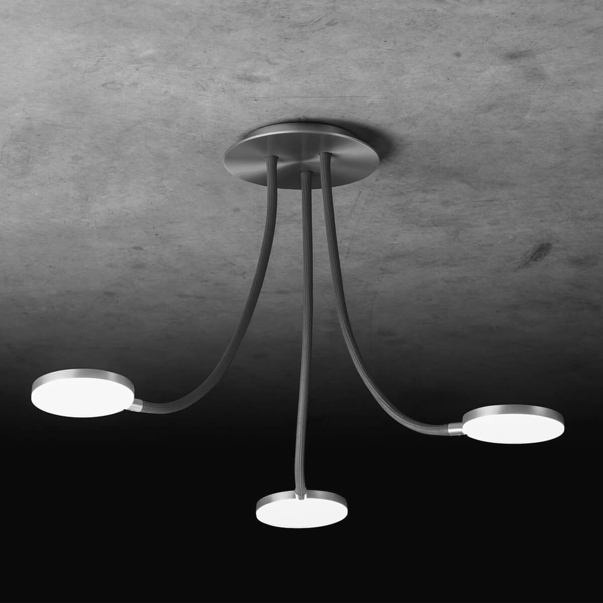 Matt aluminum / grey