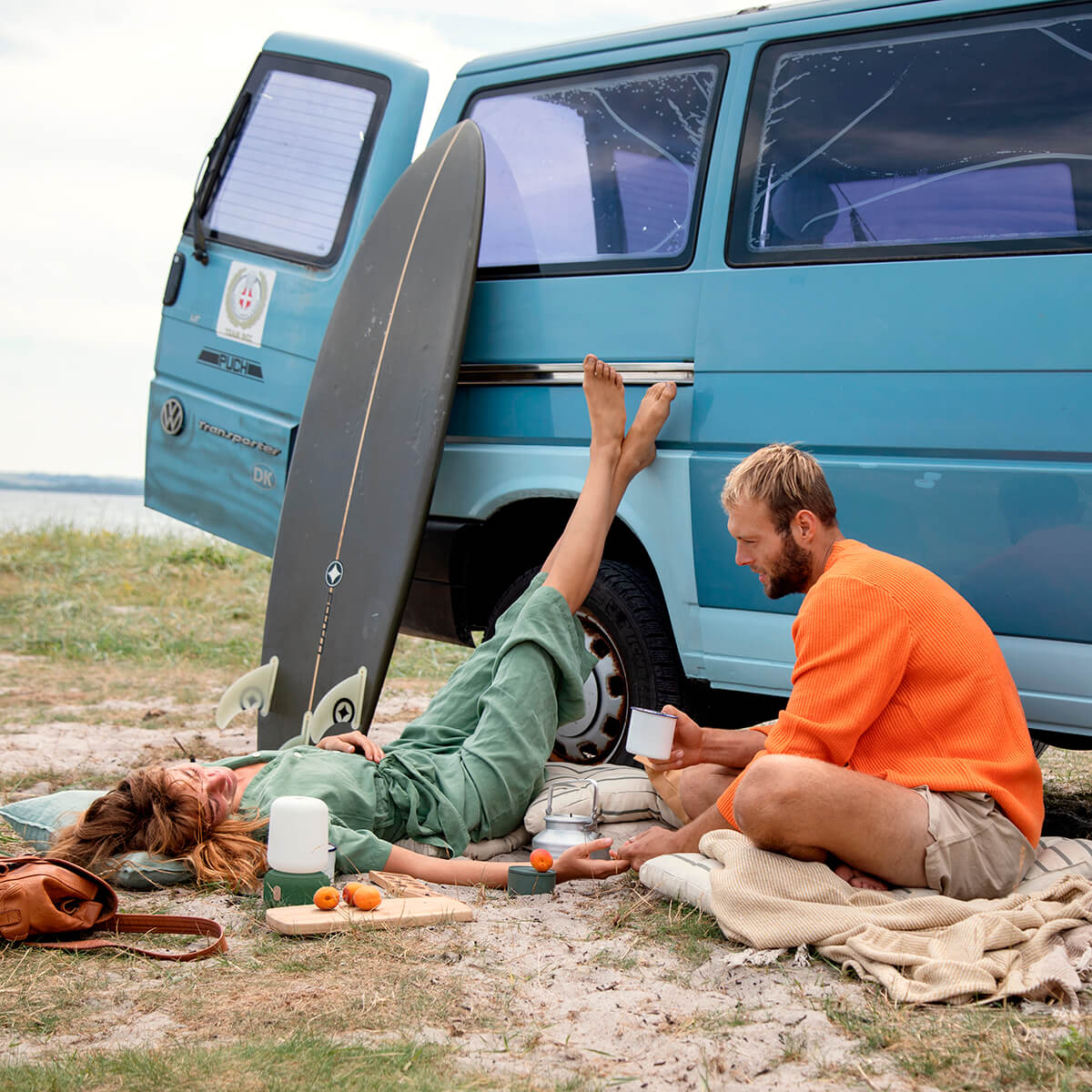 Kreafunk aLOOMI LED Akkuleuchte & Bluetooth Lautsprecher, grün