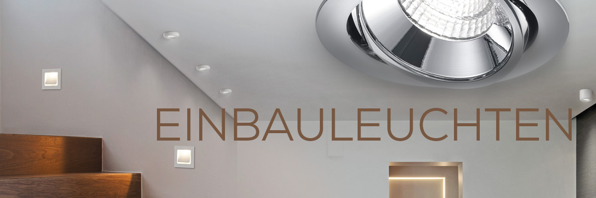 Kategoriebanner gewerbliche Einbauleuchten