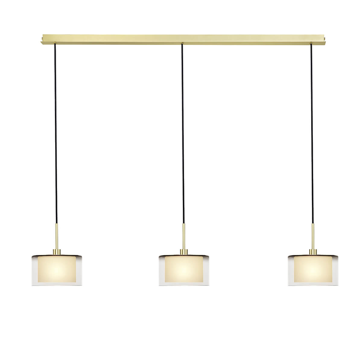 Karl 75 Pendelleuchte, 3-flg.