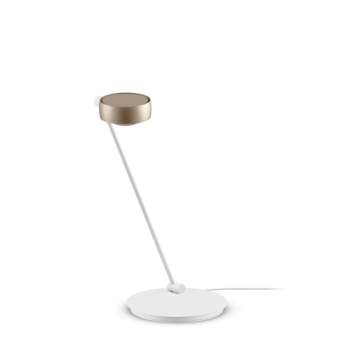 Alignment: right, gold matt / white matt