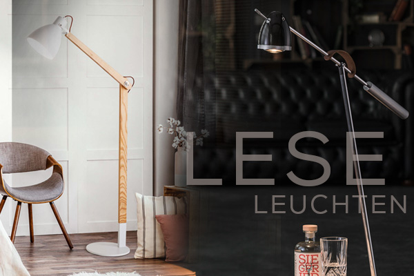 Kategoriebanner Lesestehleuchten