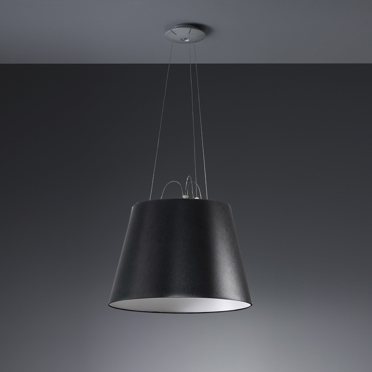 schwarz, Schirm: schwarz, Ø: 52 cm