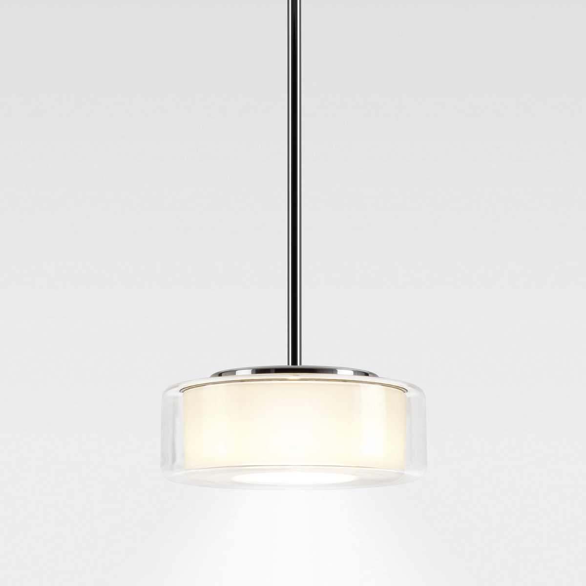 Curling Suspension Tube M LED Pendelleuchte, 2700 K