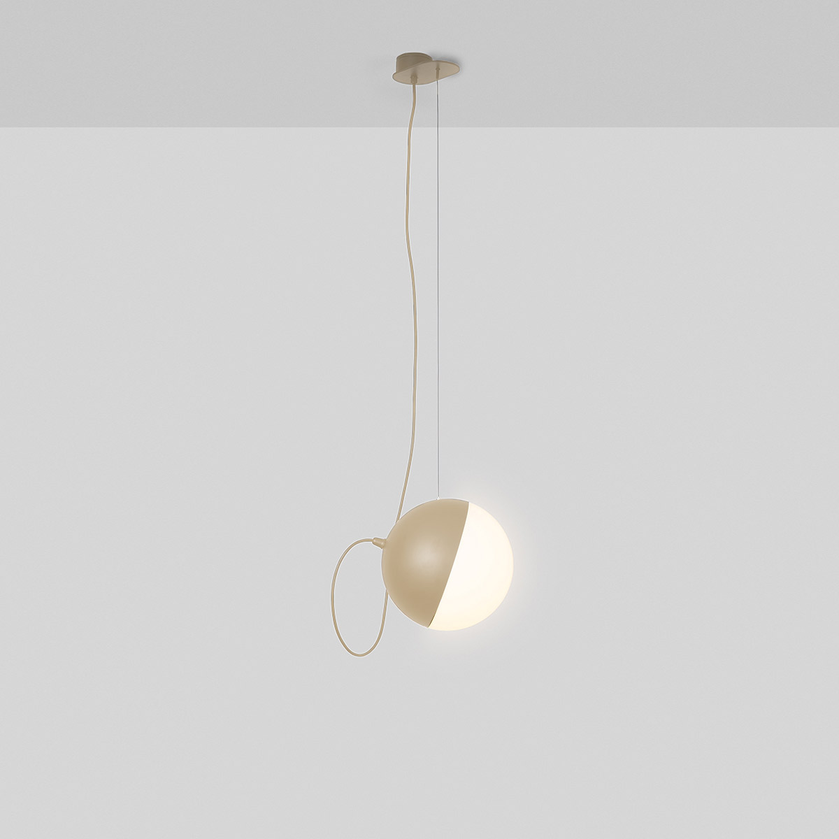 Half Pendelleuchte, Ø 16 cm, Auslaufmodell