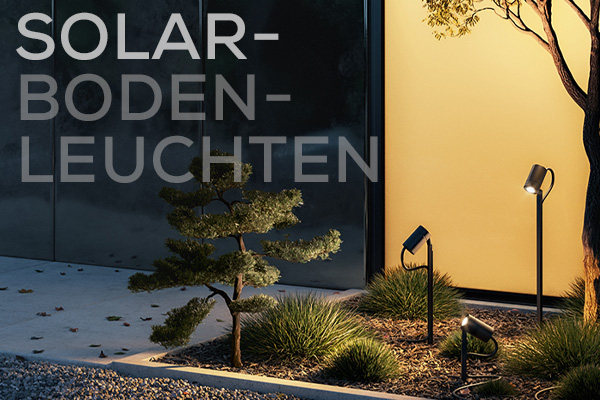 Kategoriebanner Solarbodenleuchten