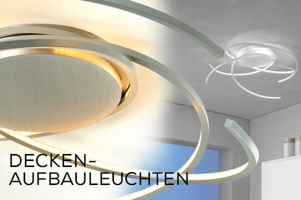 Kategoriebanner Deckenaufbauleuchten
